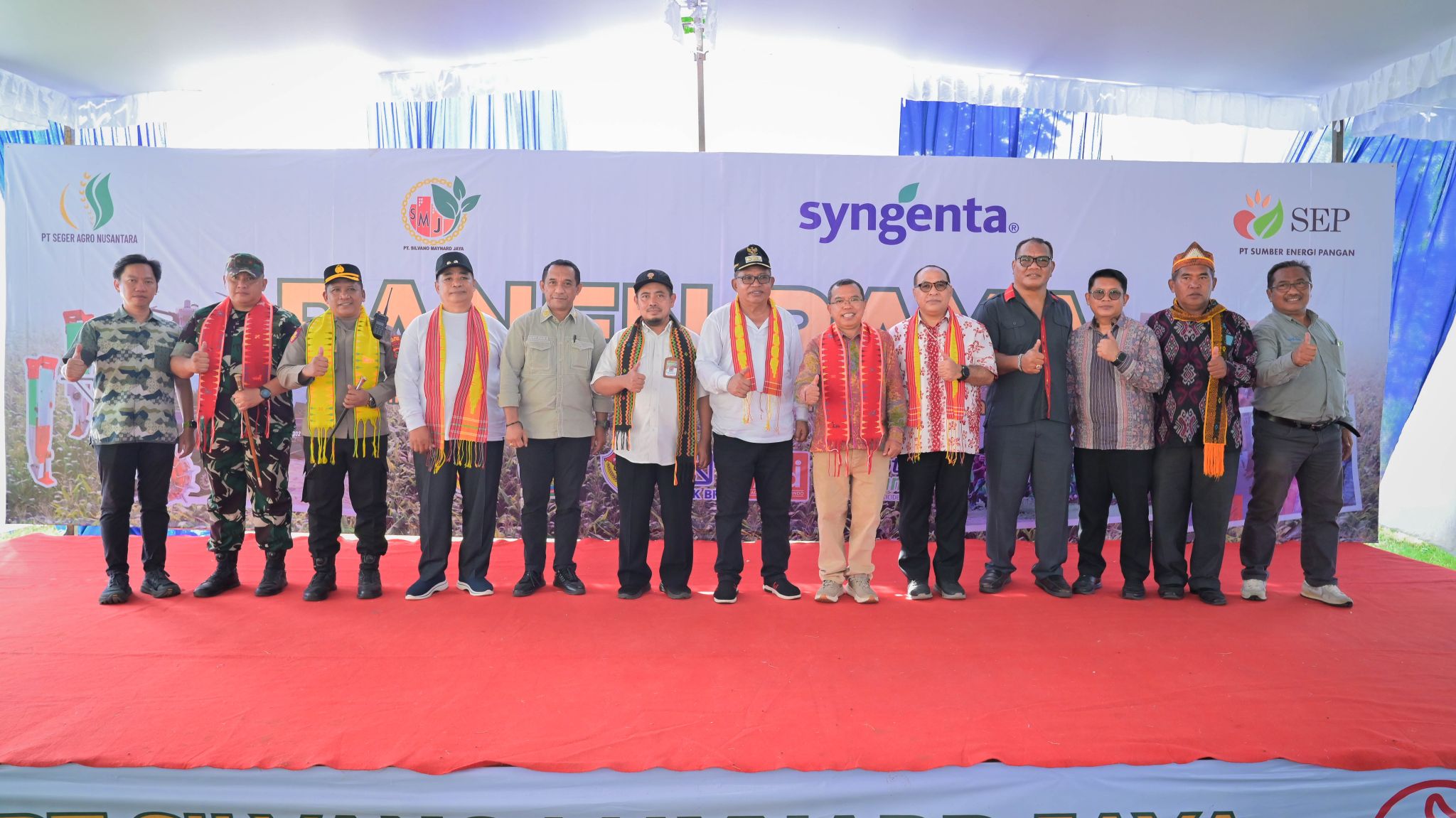 Corn Edu Center Panen Raya Manggarai Timur