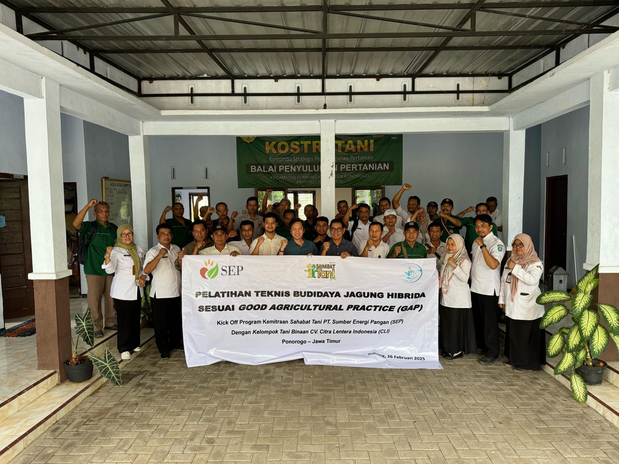 Kick Off program Corn Edu Center (CEC) Ponorogo