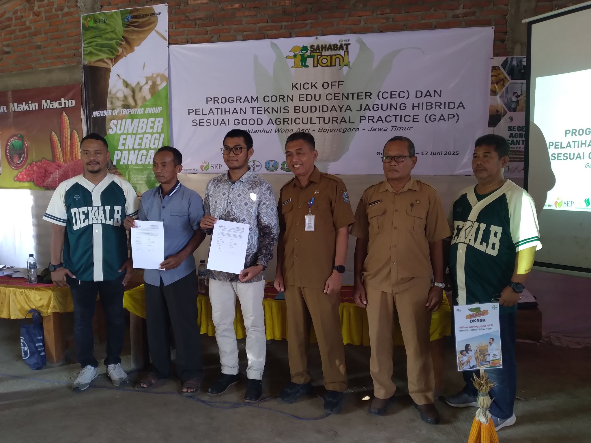 Kick Off program Corn Edu Center (CEC) Bojonegoro