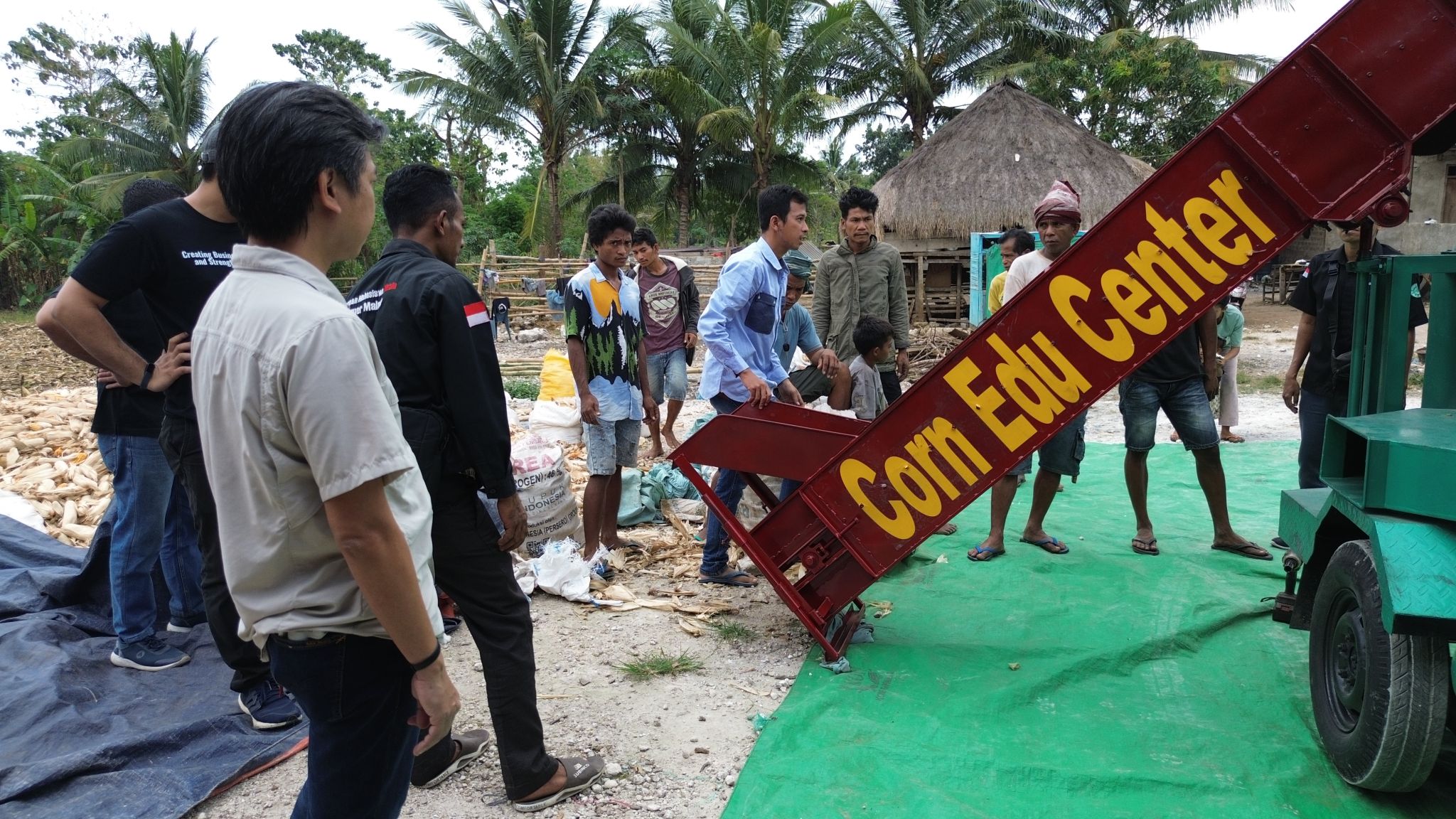 Workshop Mesin Pipil di CEC Sumba Barat Daya