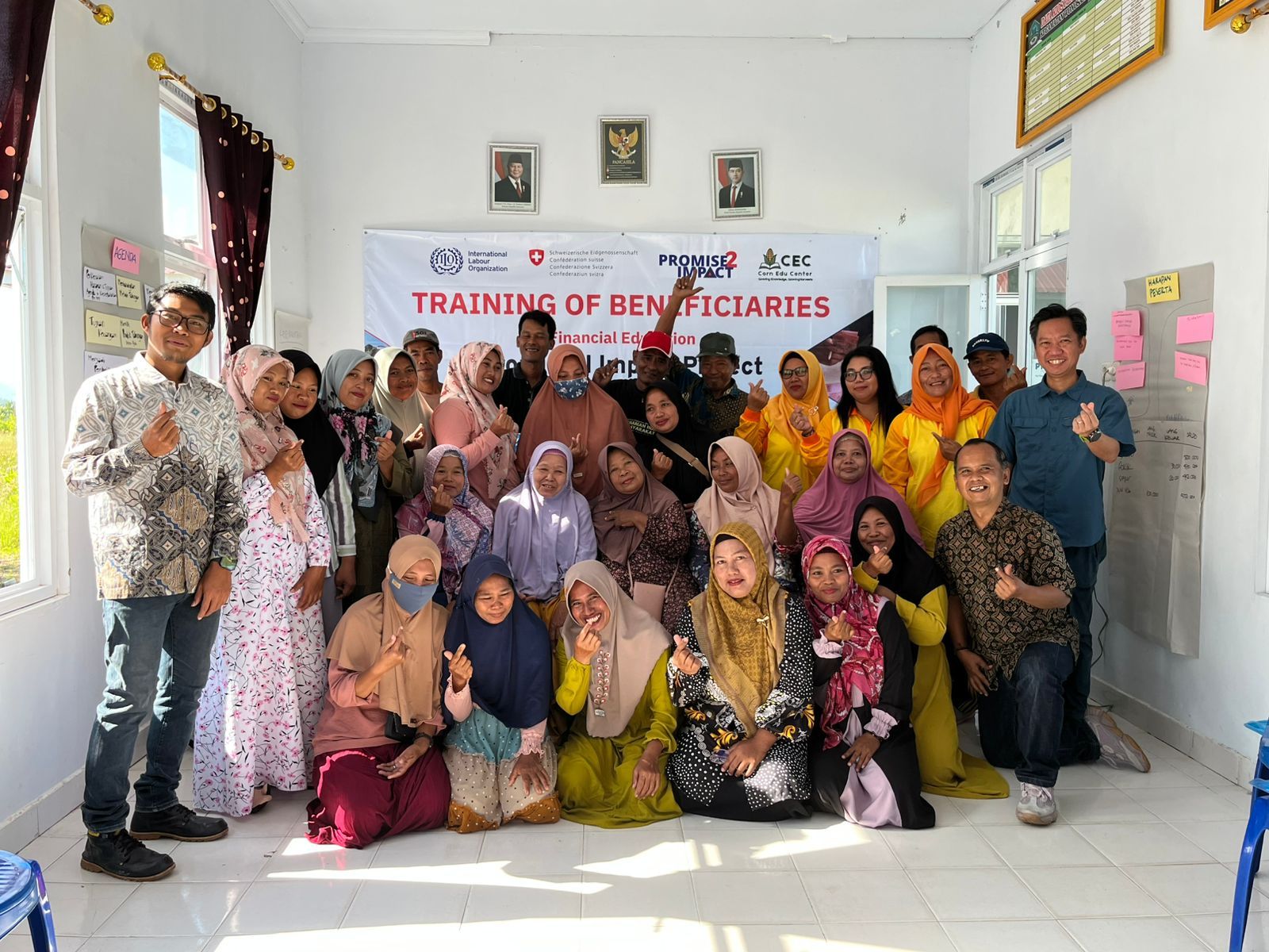 CEC Gorontalo melakukan pelatihan Literasi Keuangan