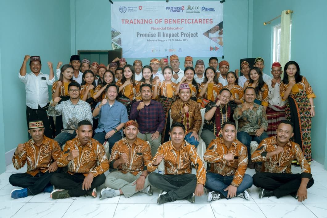 30 petani jagung mengikuti pelatihan literasi keuangan CEC di Manggarai